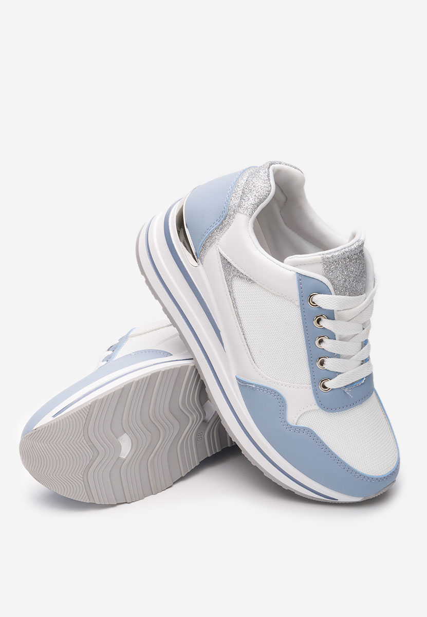Sneakers cu platforma Bienna albastri