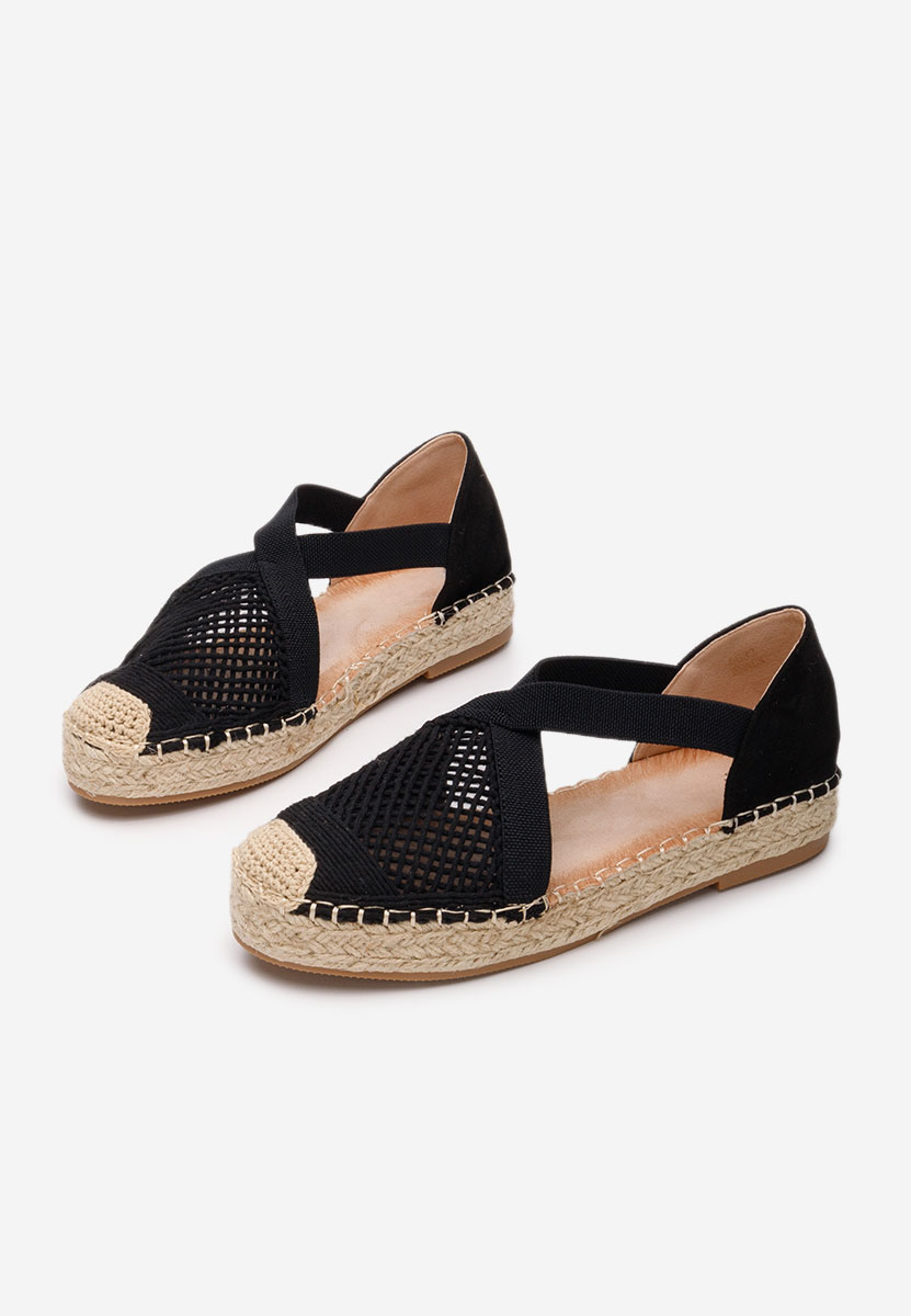 Espadrile dama Alexea negre