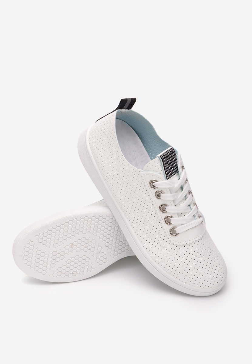Pantofi casual dama Capricia V6 albi