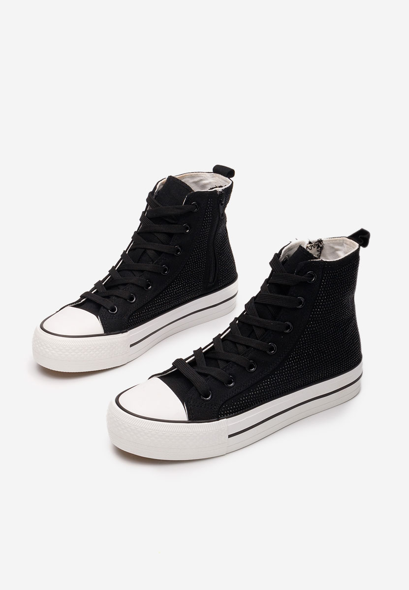 Tenisi High-Top Revieta negri