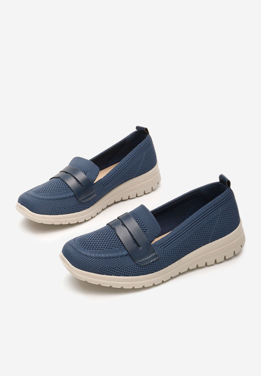 Mocasini de vara dama Icora navy