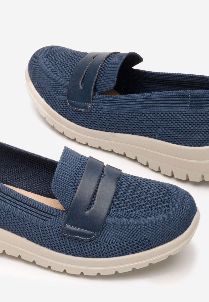 Mocasini de vara dama Icora navy