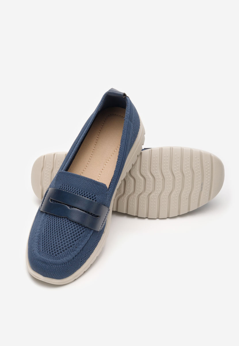 Mocasini de vara dama Icora navy