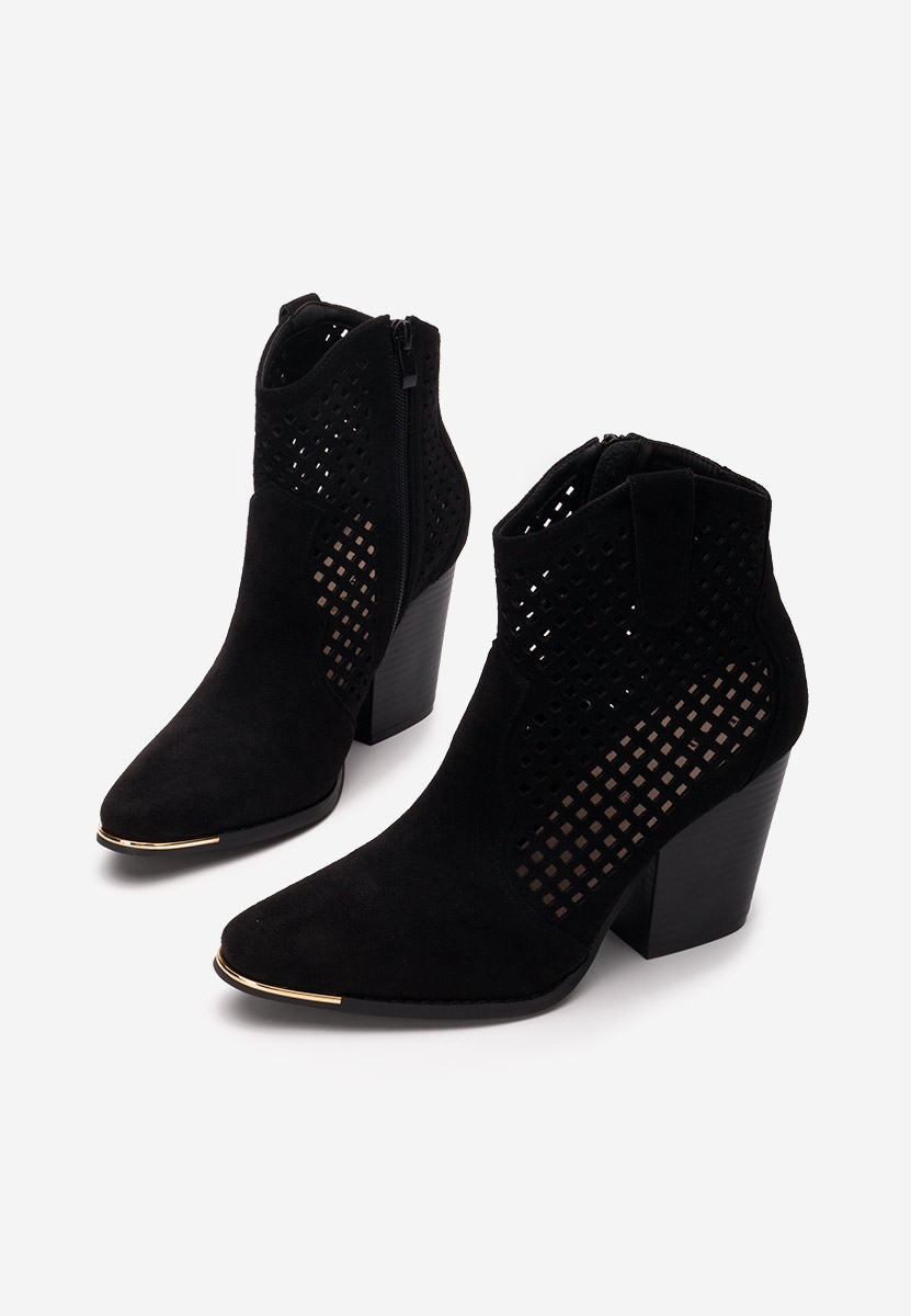 Botine de vara Marisia negre