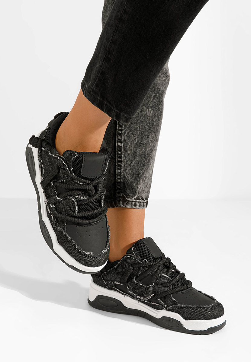 Sneakers cu platforma Shaila negri