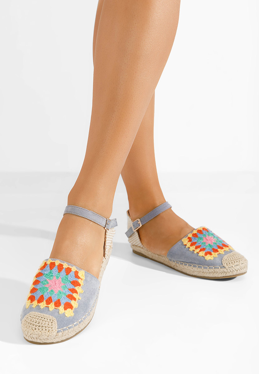 Espadrile dama Graciella bleu