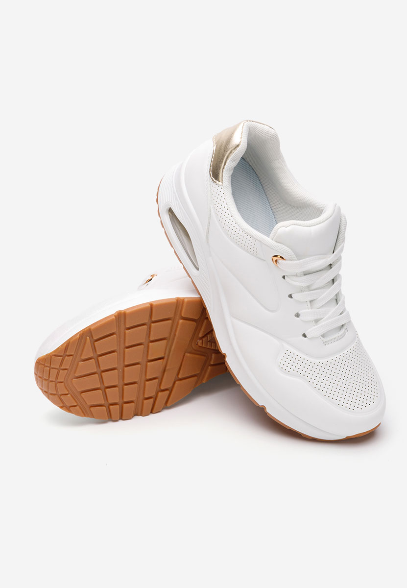 Sneakers cu platforma Amilia V2 albi