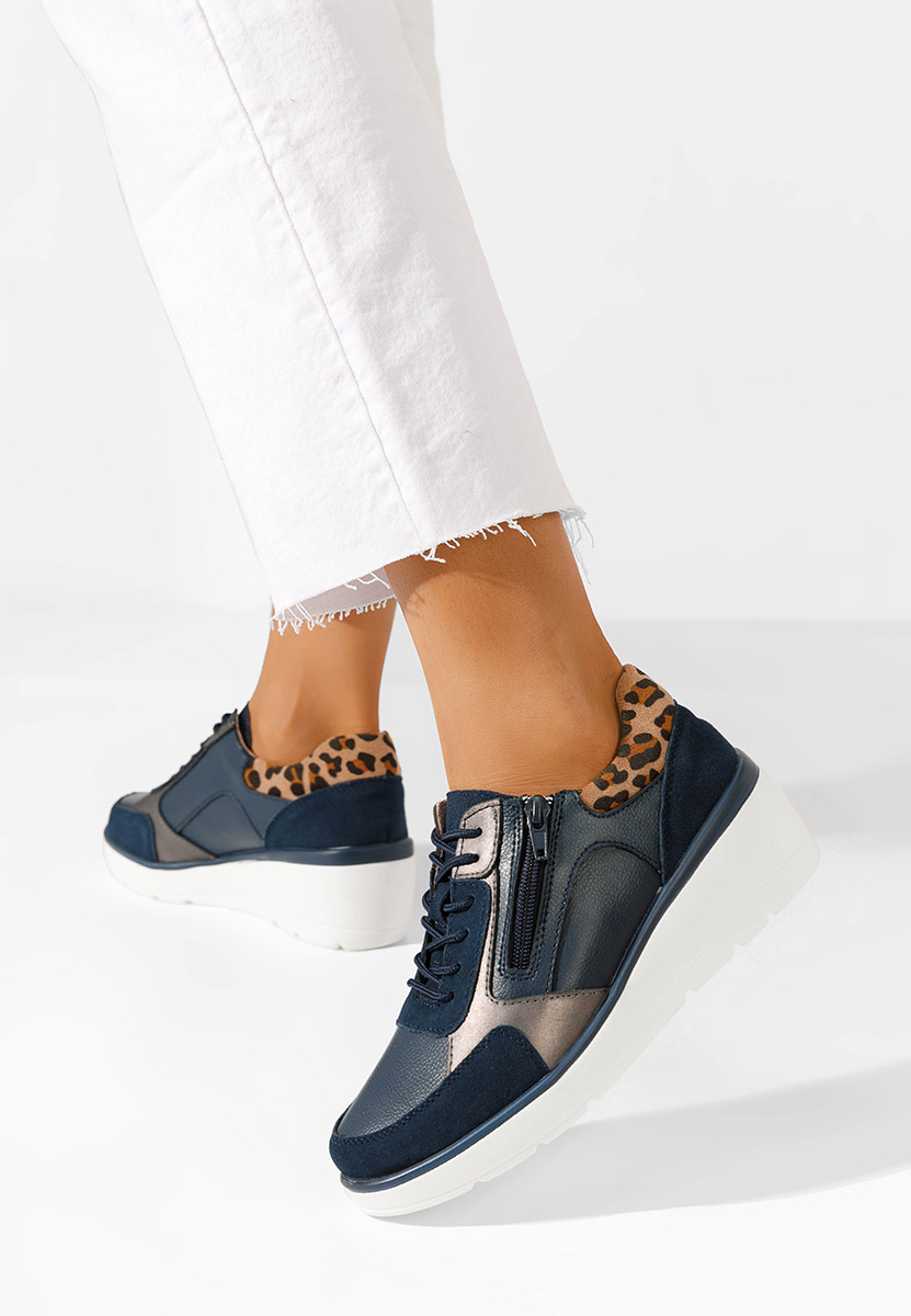 Sneakers dama piele Imari navy