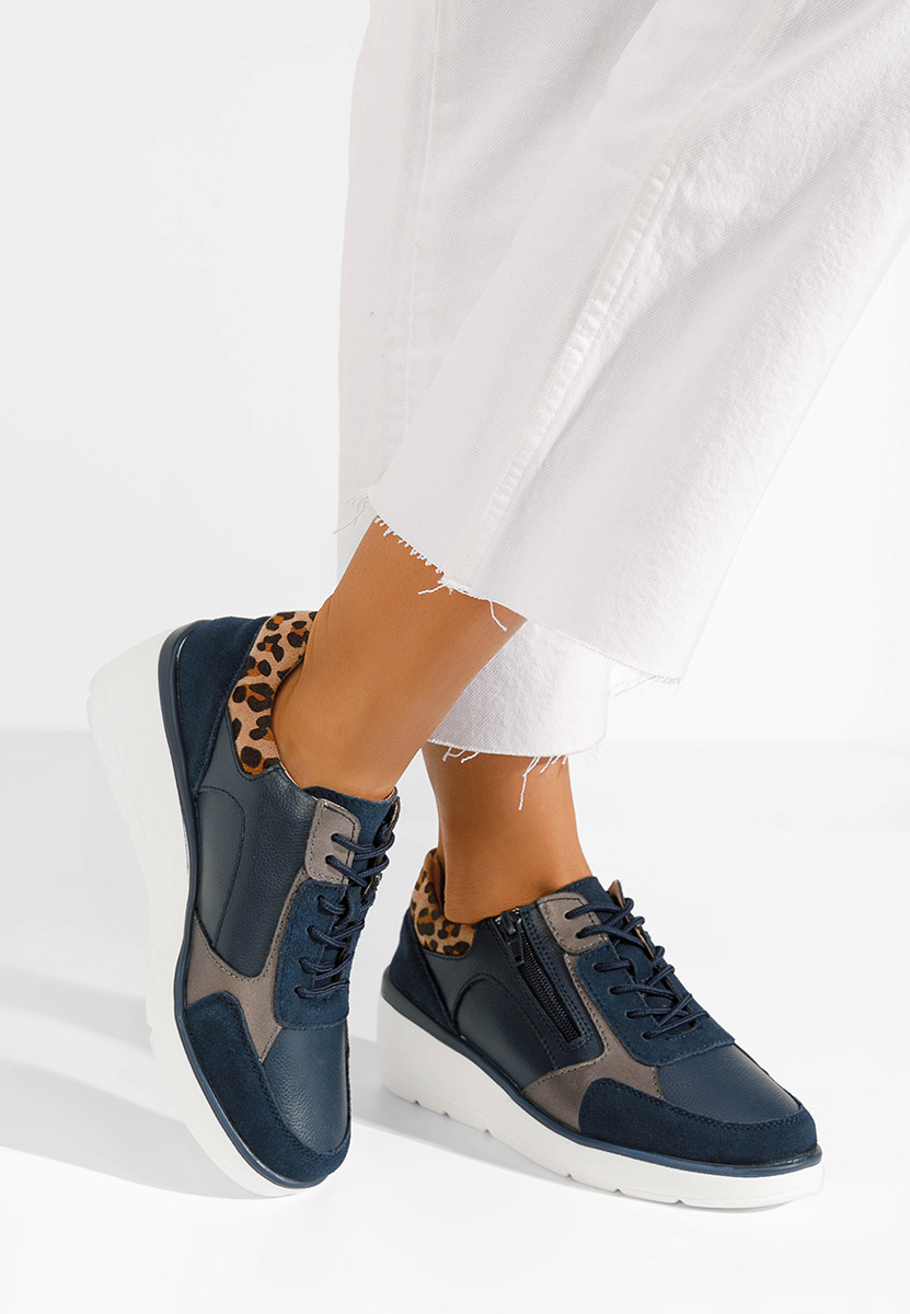 Sneakers dama piele Imari navy