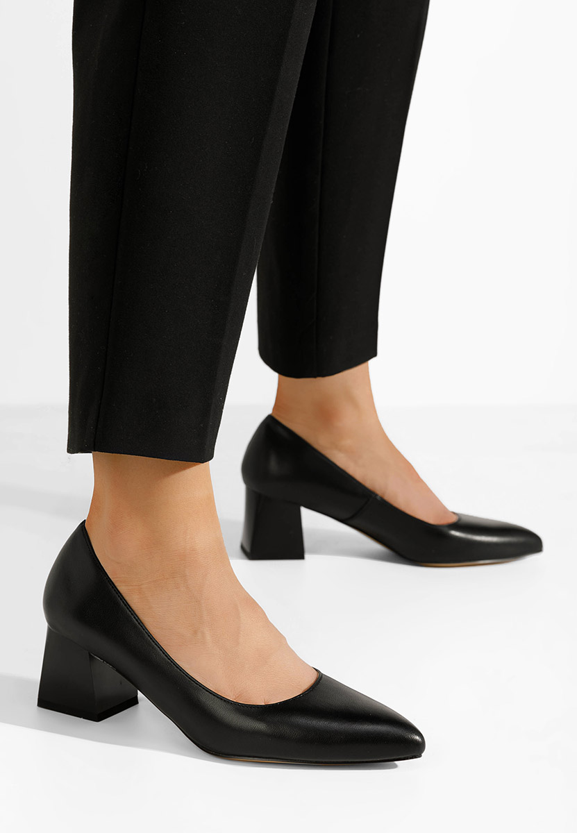 Pantofi dama piele Rianne negri