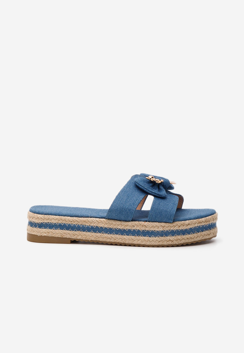 Papuci dama Stephany denim