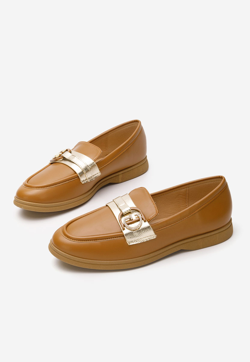 Mocasini dama eleganti Garina camel