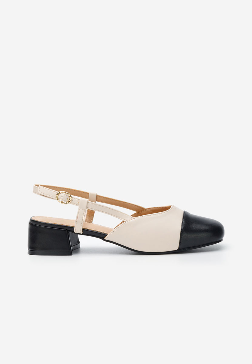 Pantofi slingback Arika bej