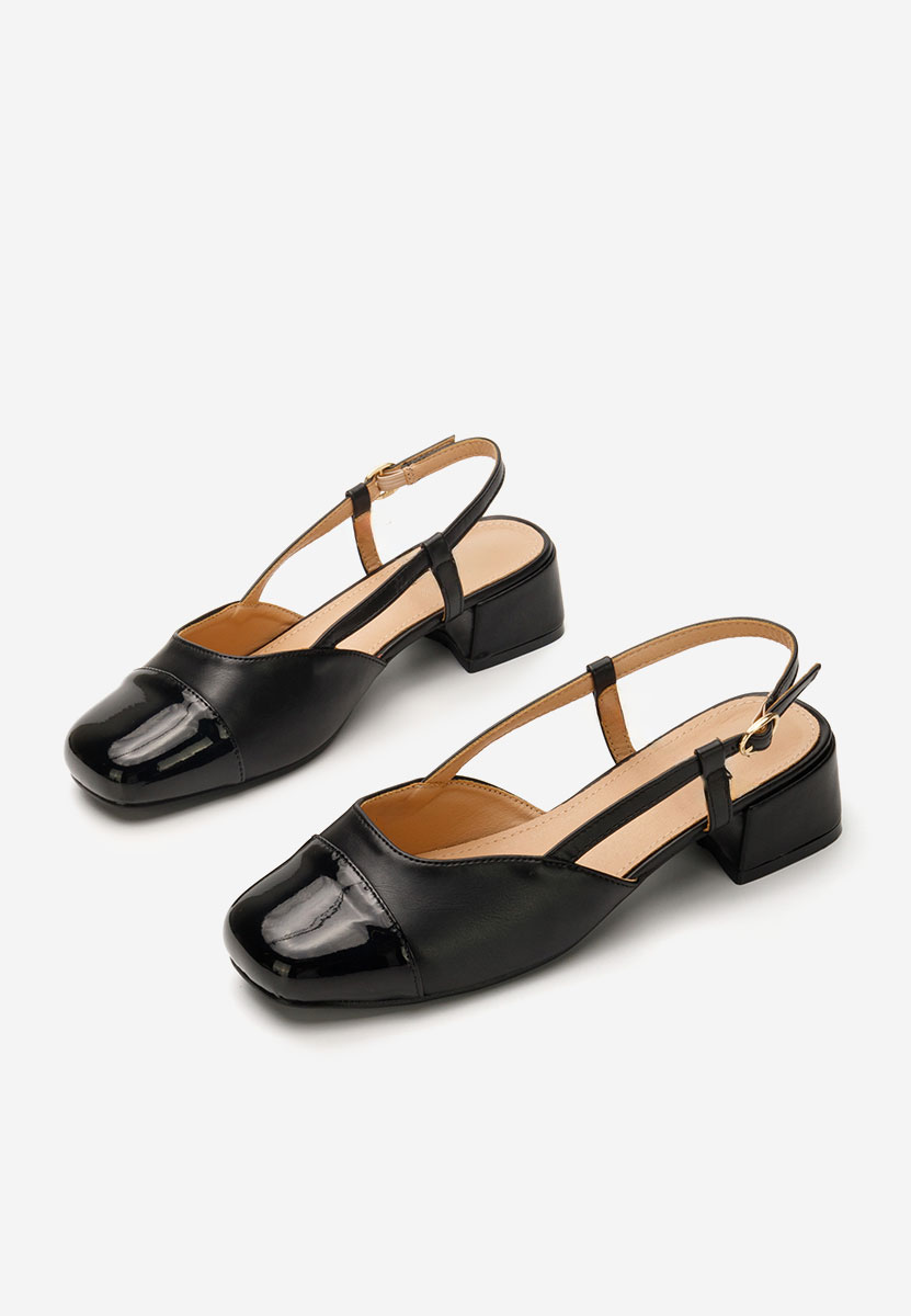 Pantofi slingback Arika negri