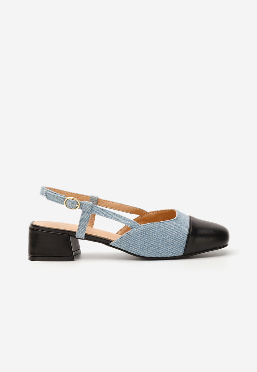 Pantofi slingback Arika albastri