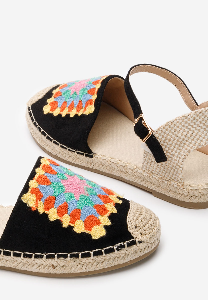 Espadrile dama Graciella negre