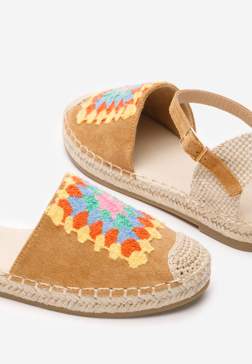 Espadrile dama Graciella camel