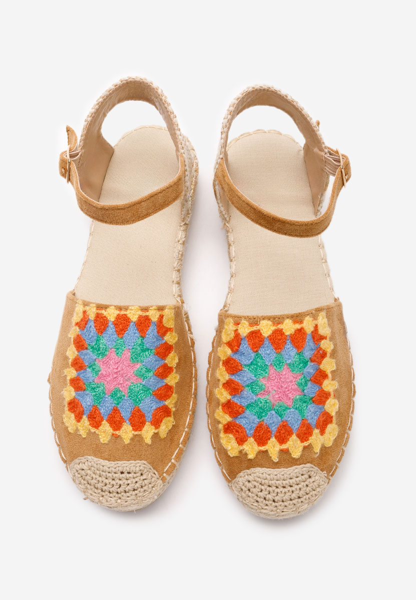 Espadrile dama Graciella camel