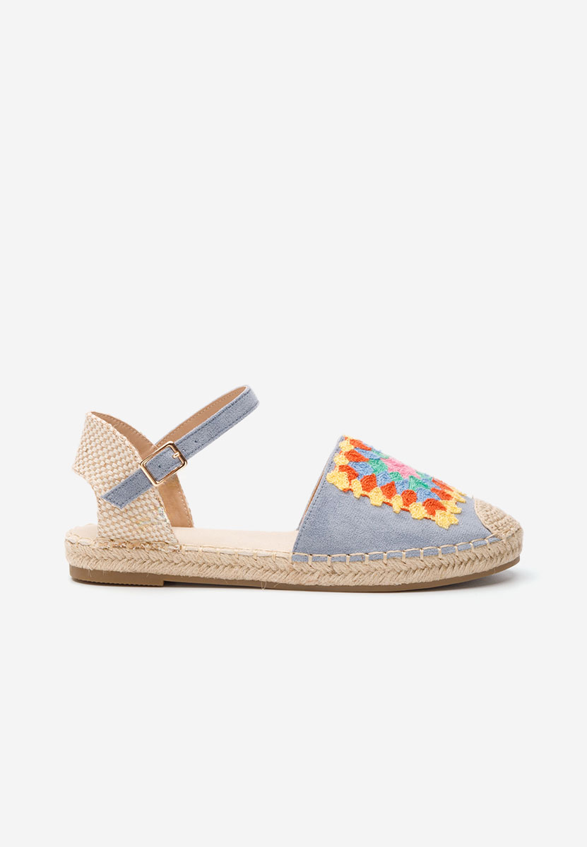 Espadrile dama Graciella bleu