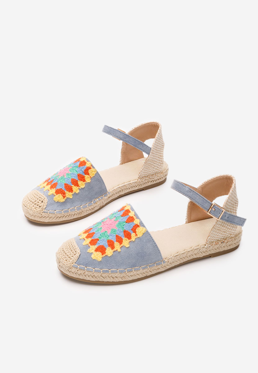 Espadrile dama Graciella bleu