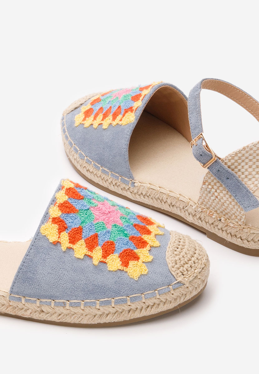 Espadrile dama Graciella bleu