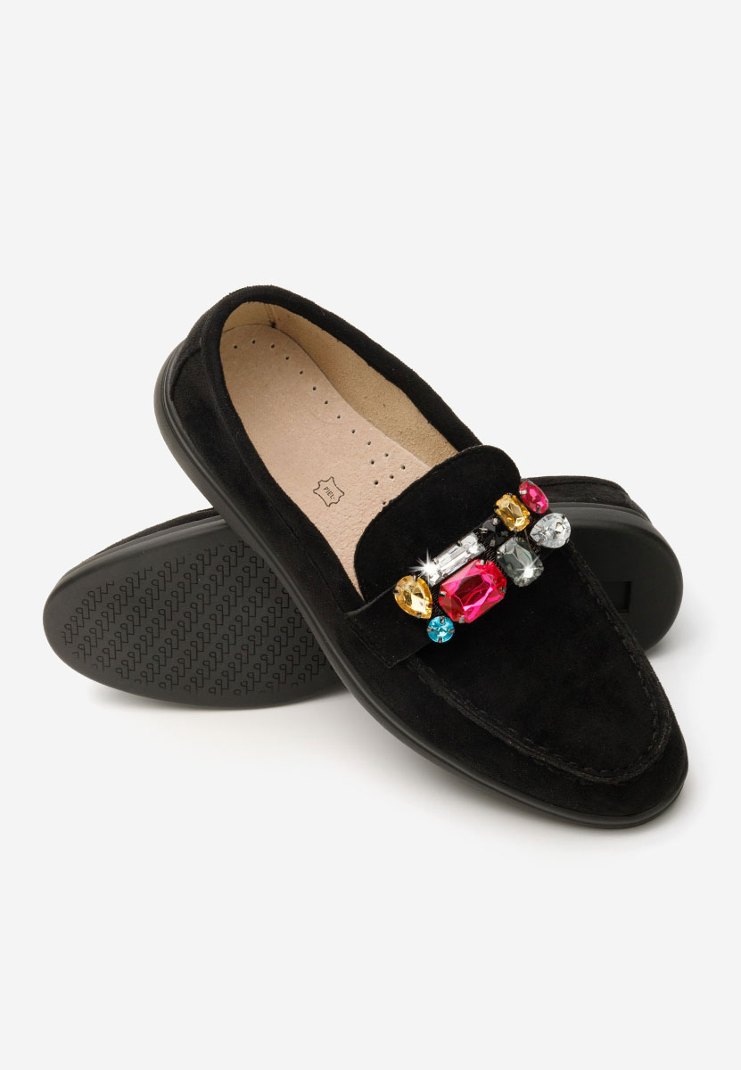 Mocasini dama comozi Maceira V9 negri