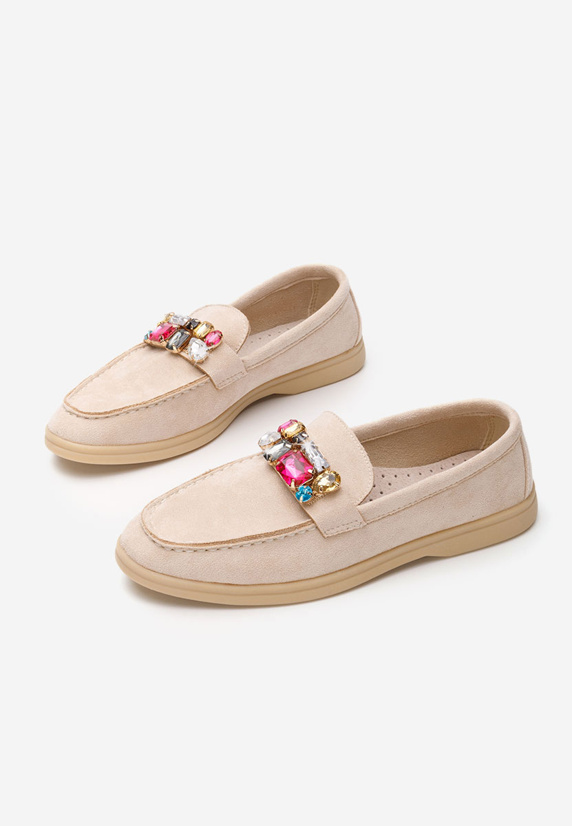 Mocasini dama eleganti Maceira V9 bej