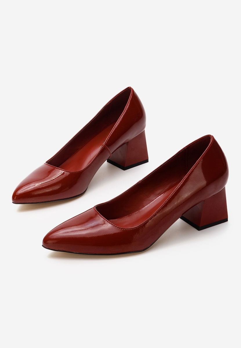 Pantofi dama piele Rianne grena