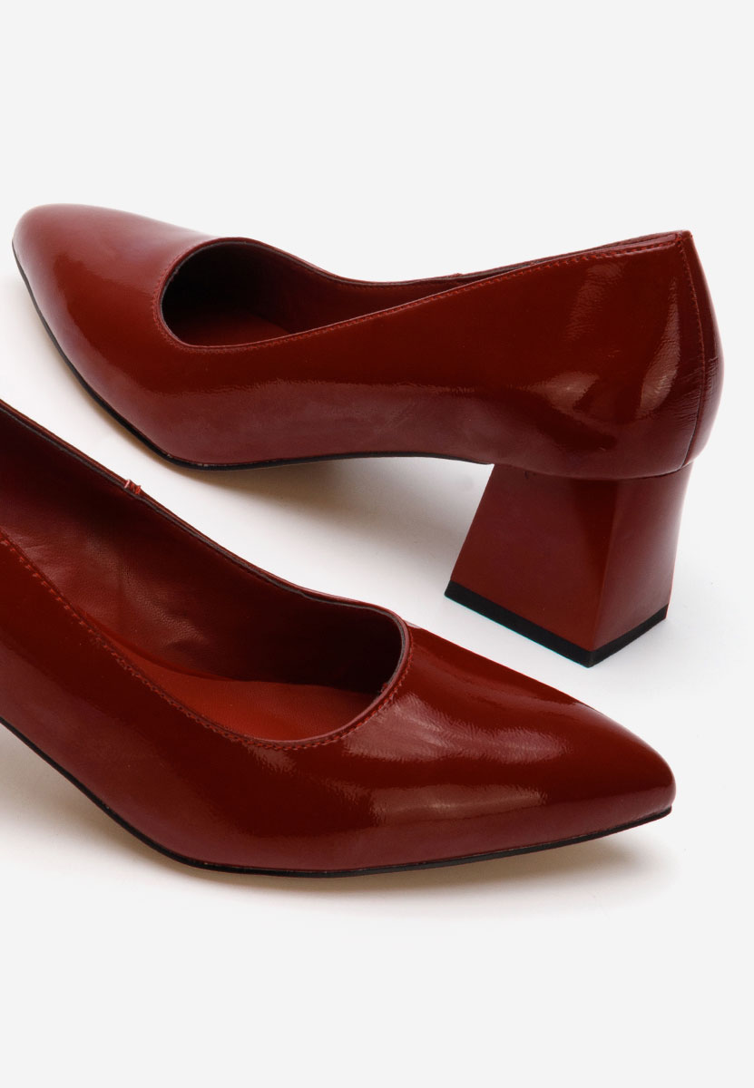 Pantofi dama piele Rianne grena