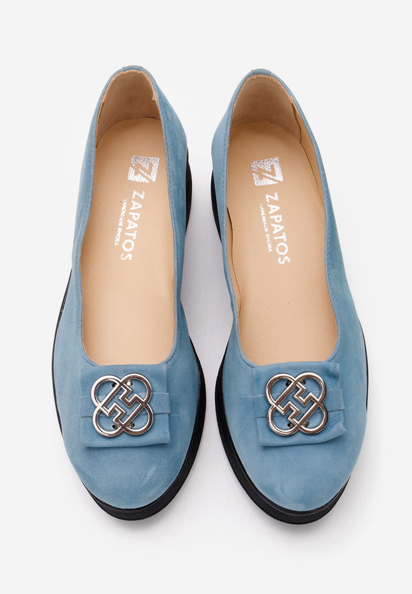 Pantofi casual cu platformă Varela bleu