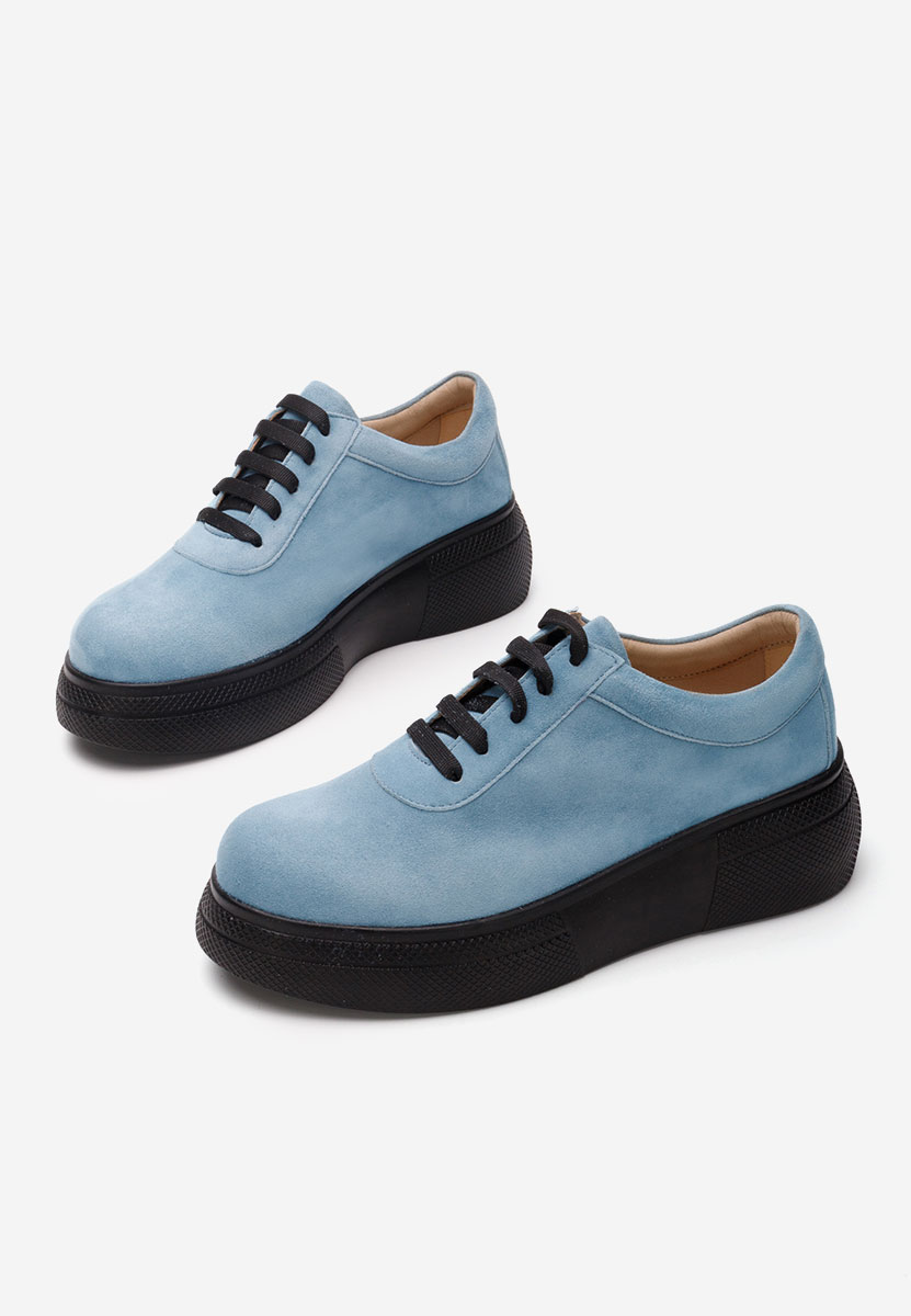 Pantofi casual cu platformă Dalisa V2 bleu