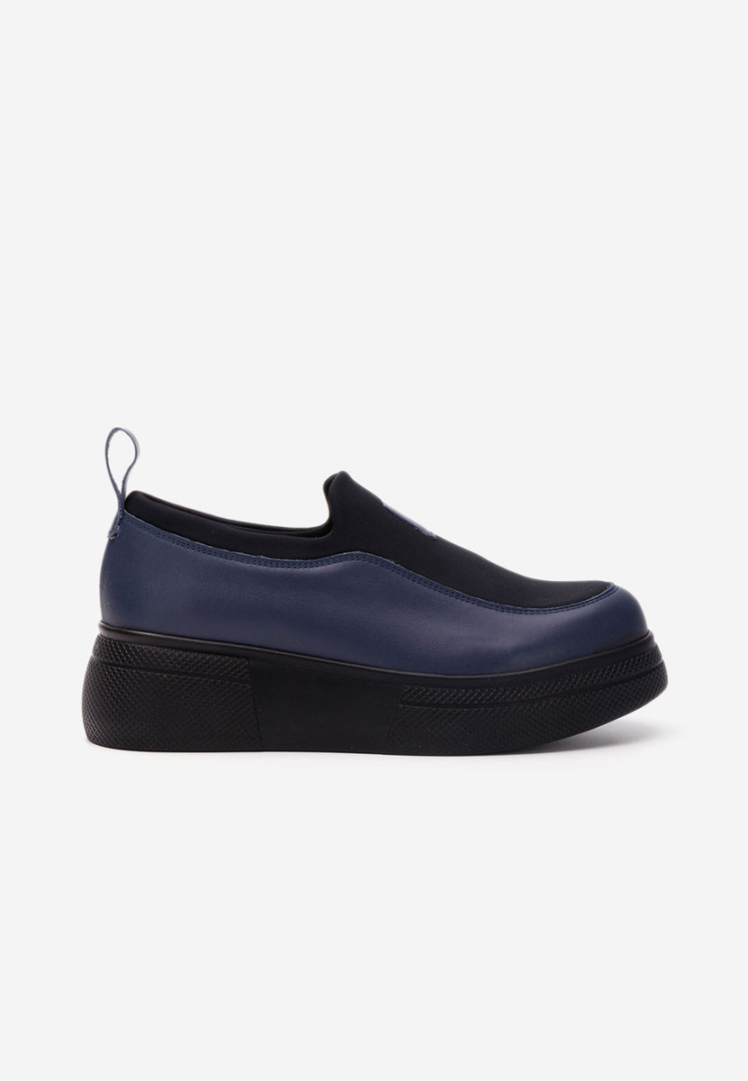 Pantofi casual dama piele Samila navy