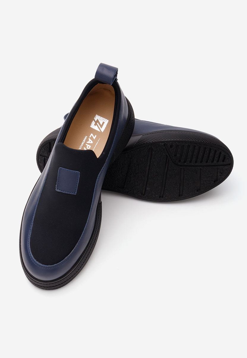 Pantofi casual dama piele Samila navy