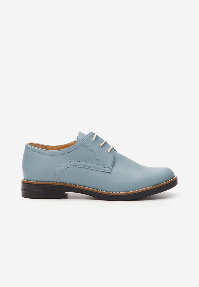 Pantofi derby piele Otivera V4 bleu