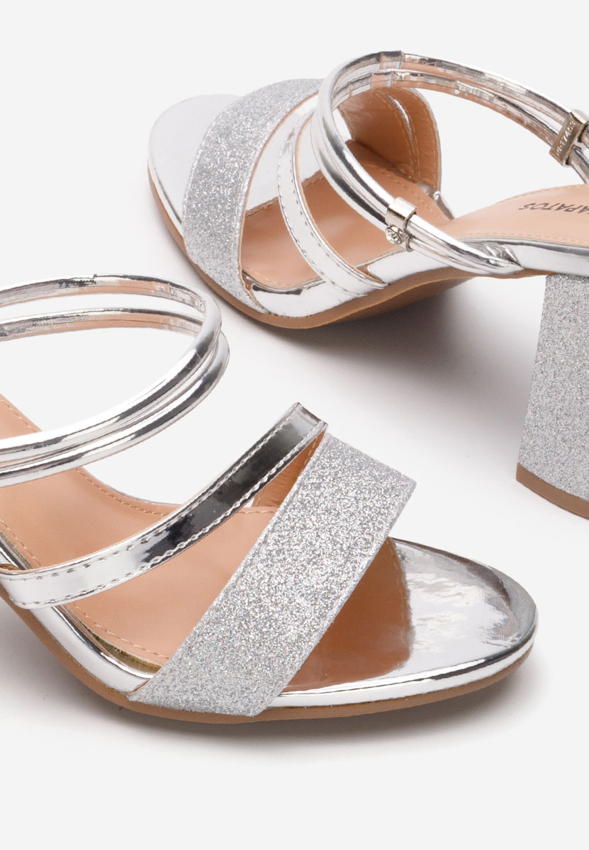 Sandale elegante Eniola argintii