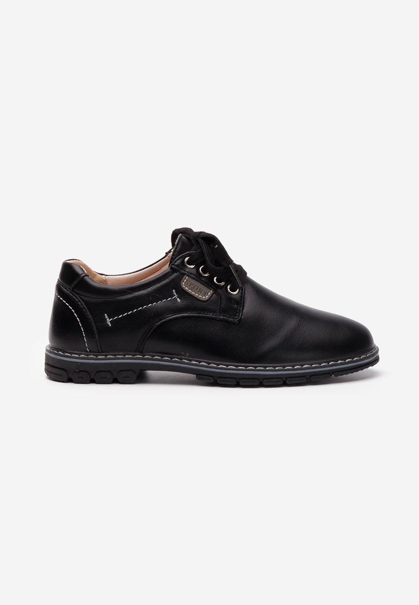 Pantofi baieti Thomas negri