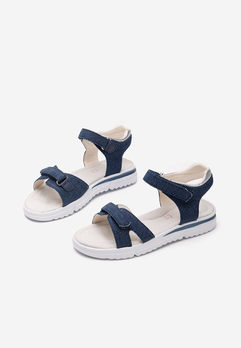 Sandale fete Kristianna denim