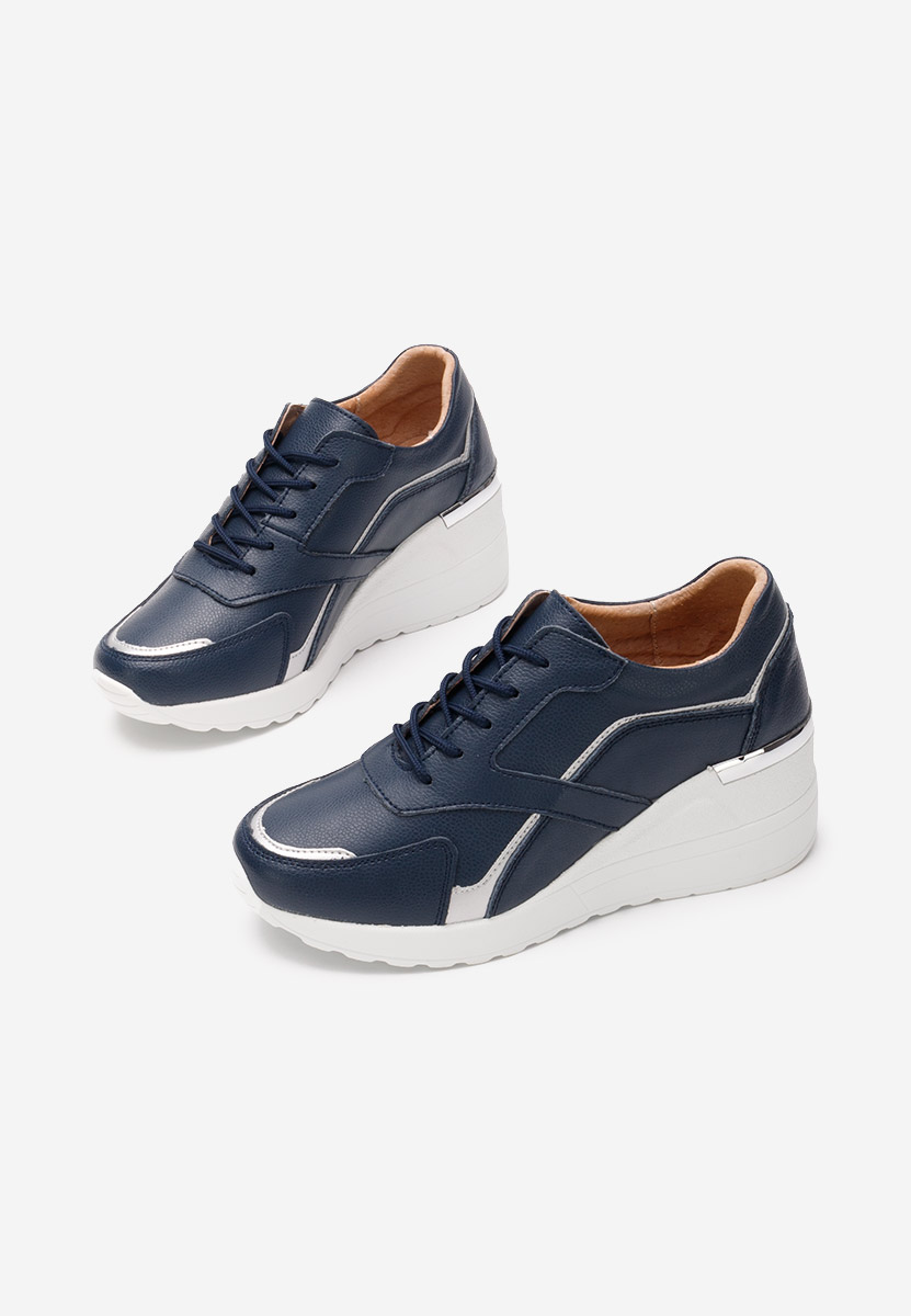 Sneakers dama piele Nayra navy