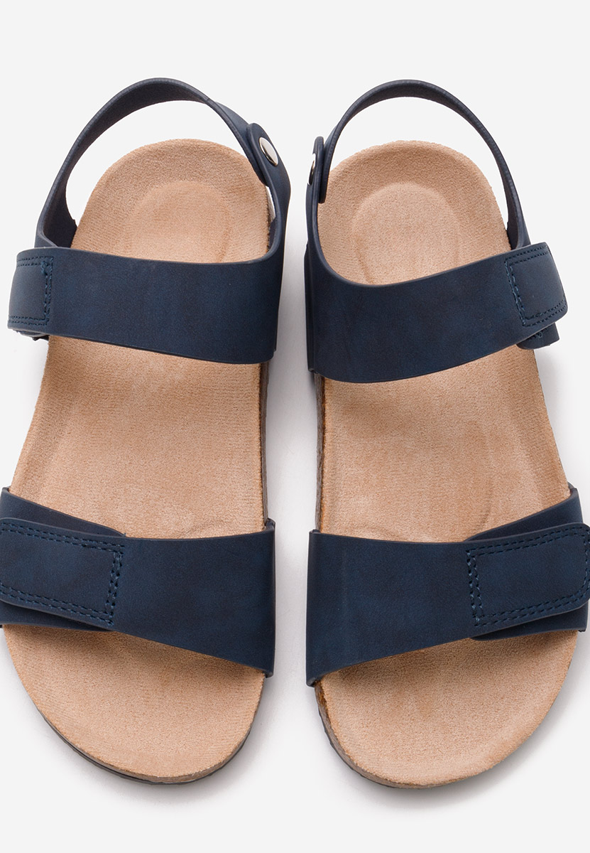 Sandale fete Kimina navy