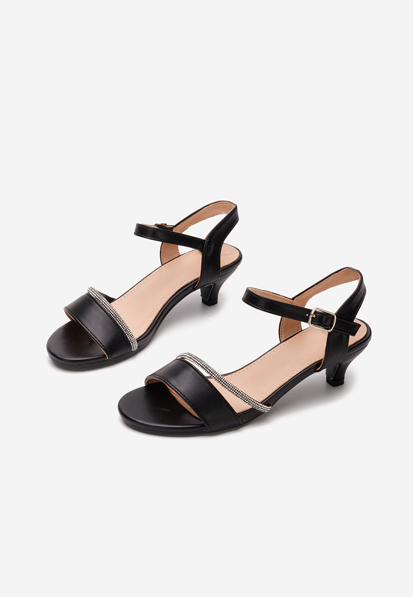 Sandale fete Sassy negre
