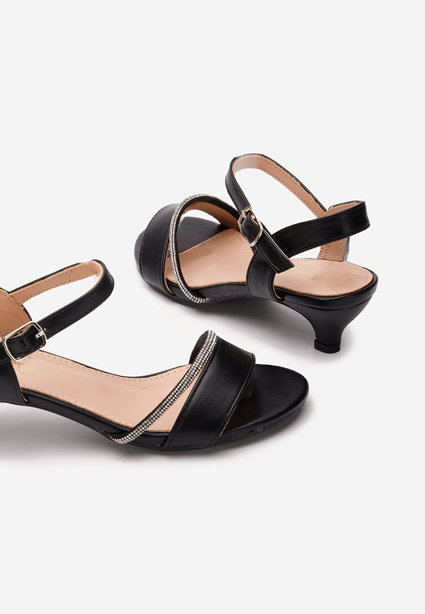 Sandale fete Sassy negre
