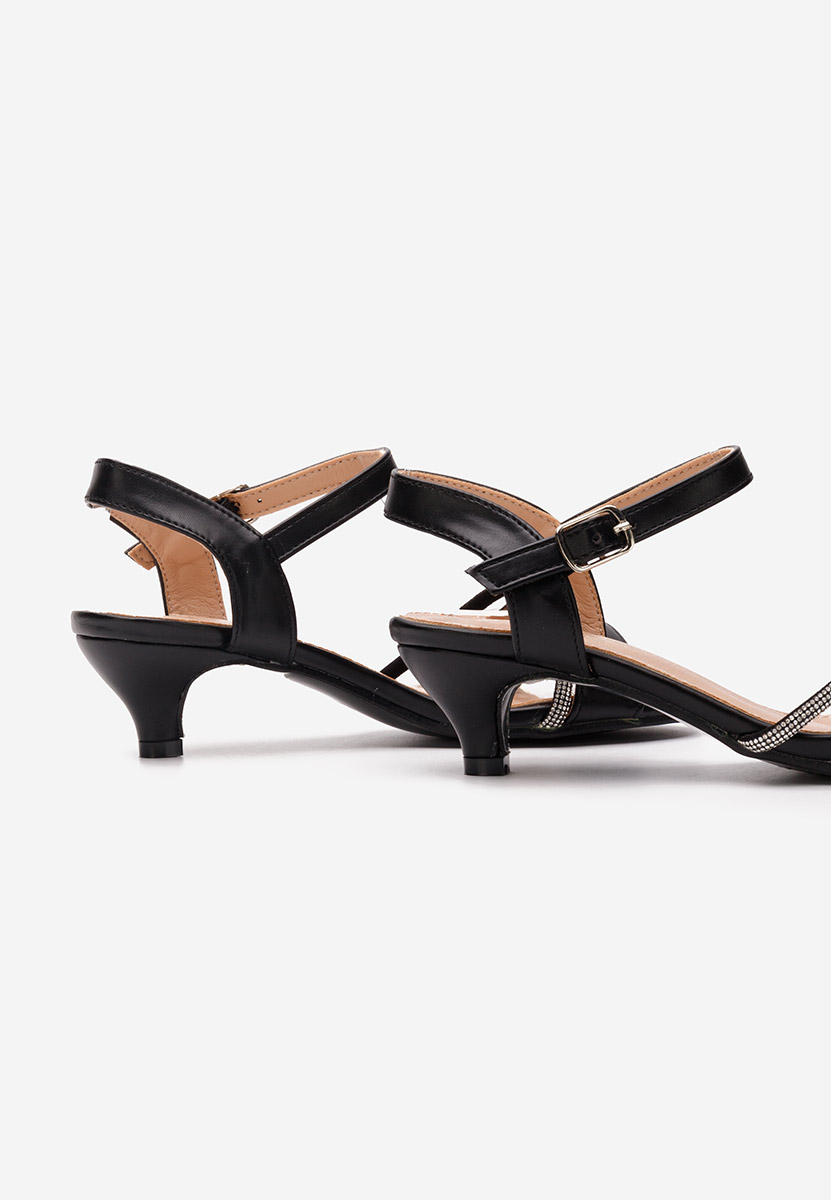 Sandale fete Sassy negre
