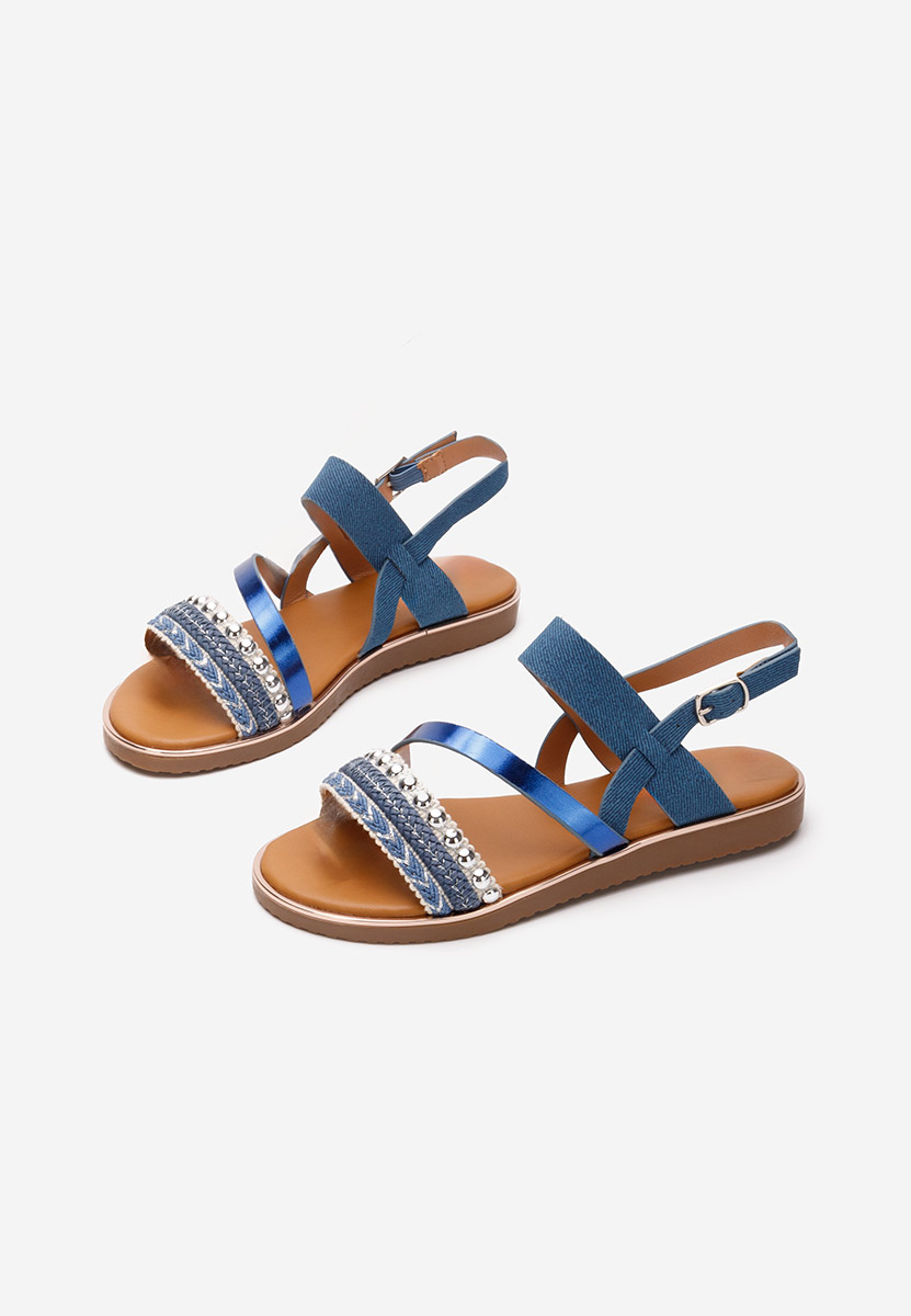 Sandale fete Catalia denim