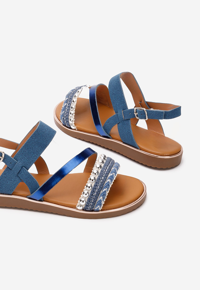 Sandale fete Catalia denim