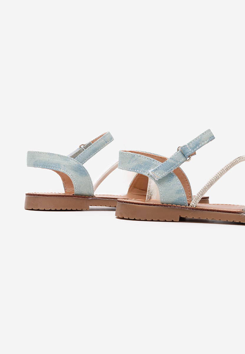 Sandale fete Ezmeralda denim