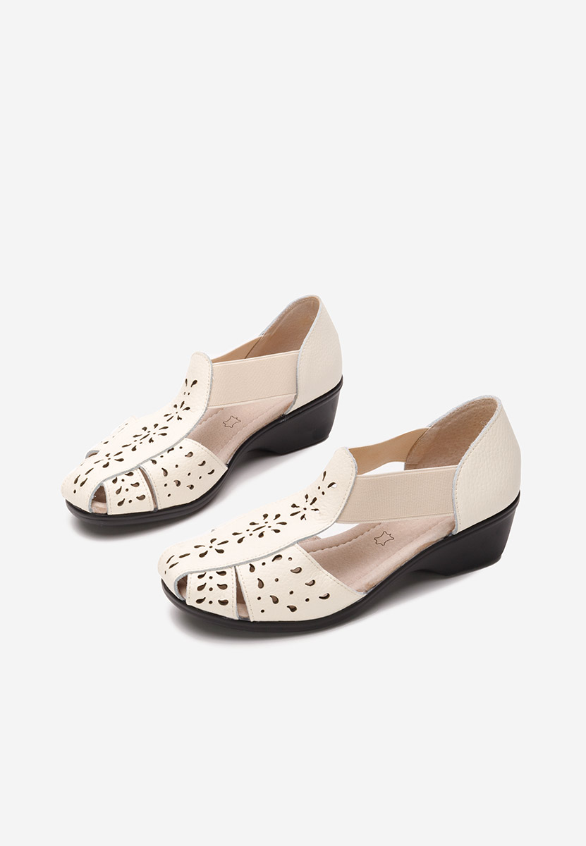 Sandale dama piele Melona V2 bej