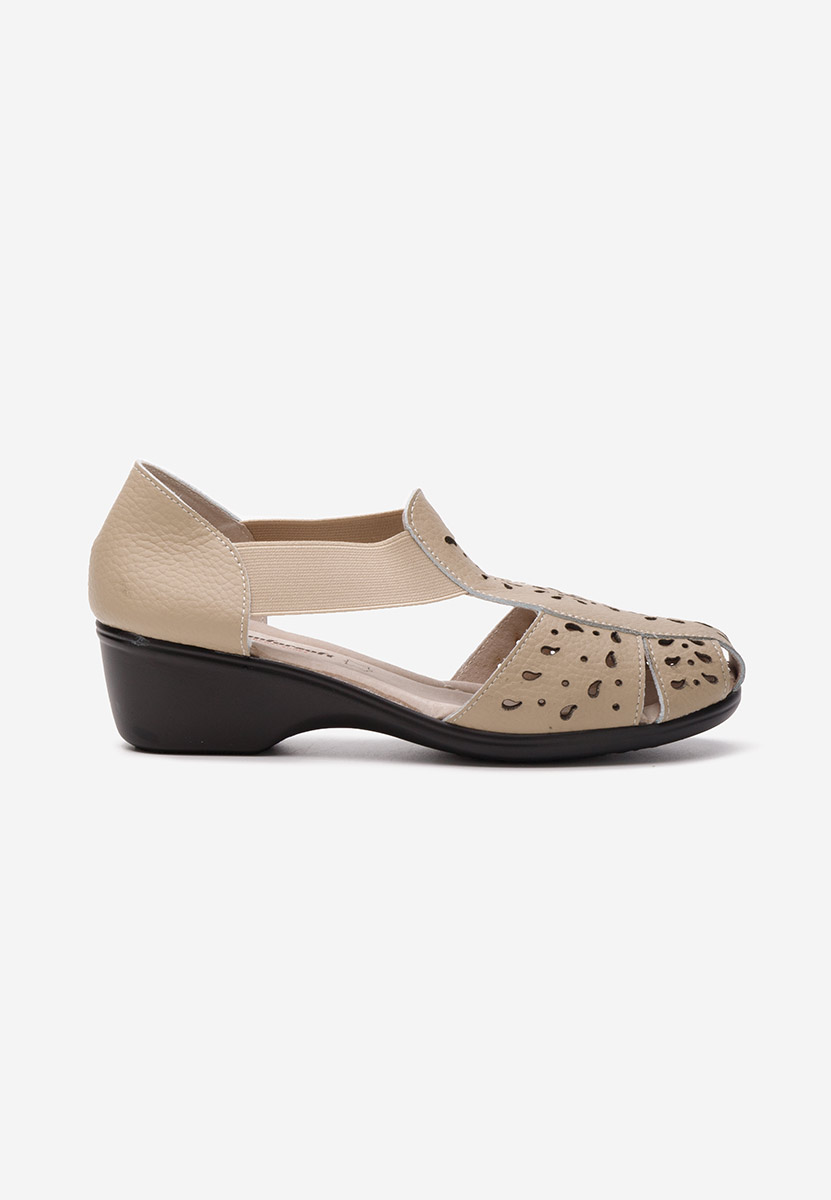 Sandale dama piele Melona V2 kaki