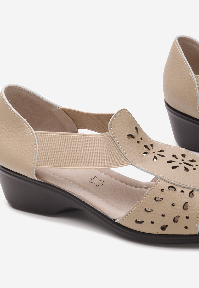 Sandale dama piele Melona V2 kaki