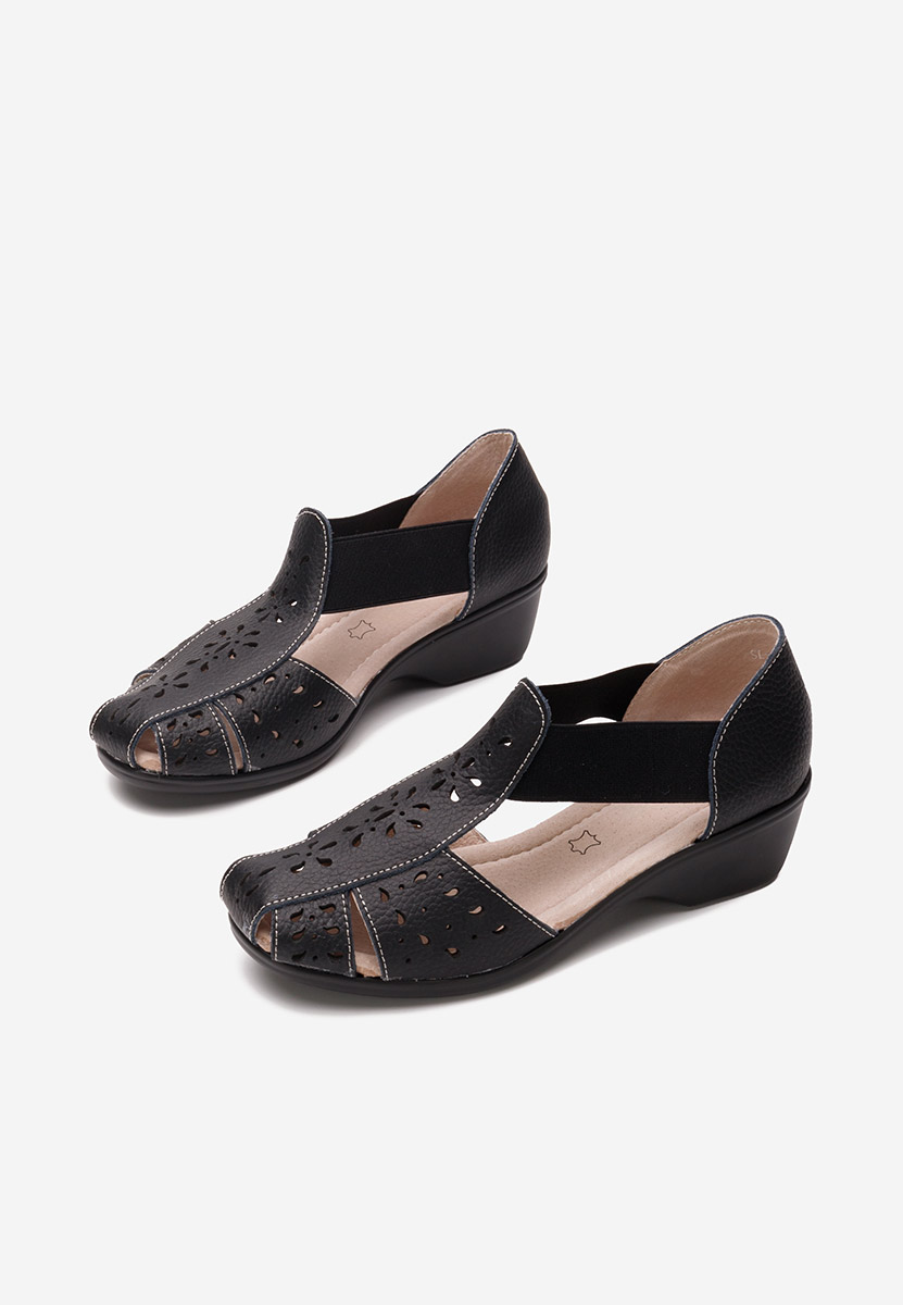 Sandale dama piele Melona V2 negre