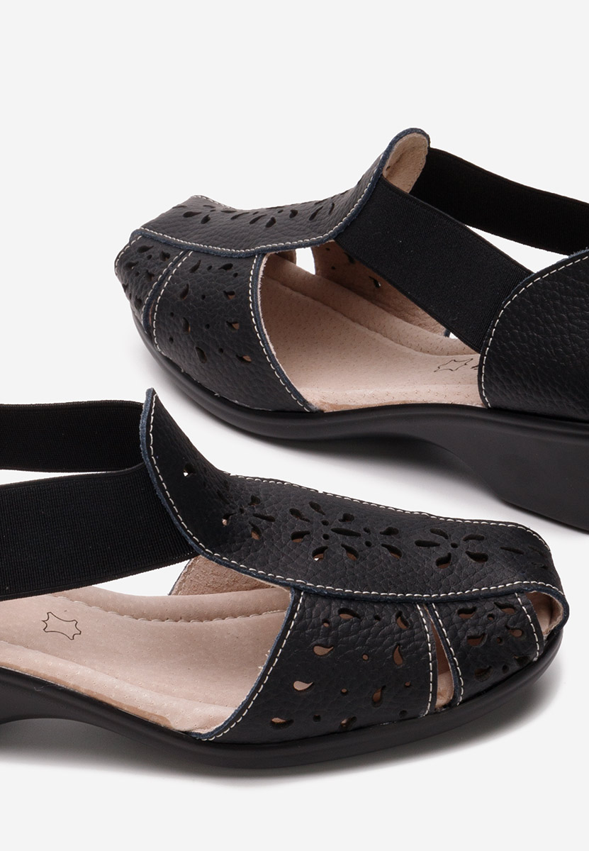 Sandale dama piele Melona V2 negre